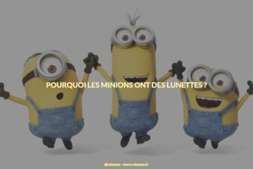 Pourquoi les minions ont des lunettes ?