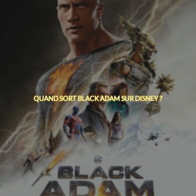 Quand sort black adam sur disney ?