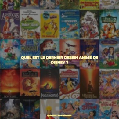 Quel est le dernier dessin animé de disney ?