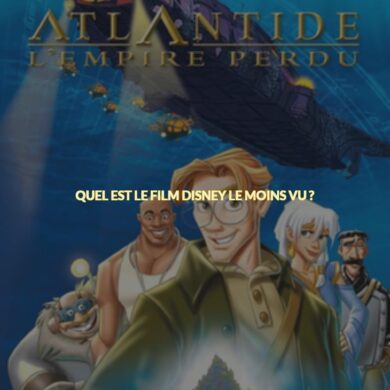 Quel est le film disney le moins vu ?