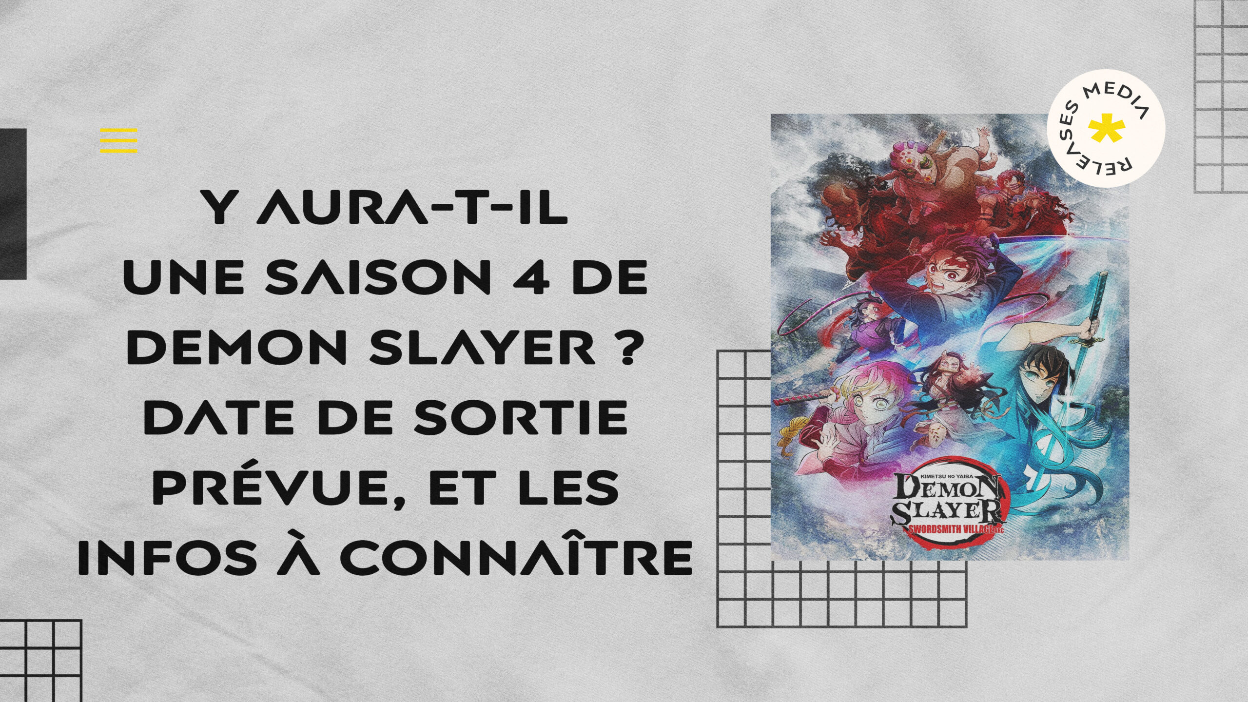 Demon Slayer” : quand et comment voir la saison 4 en France ?