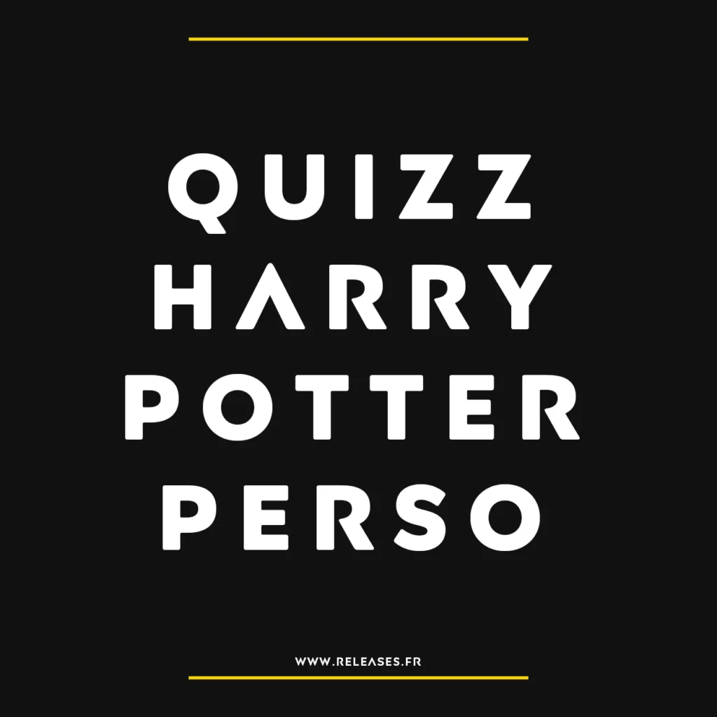 Quizz harry potter perso