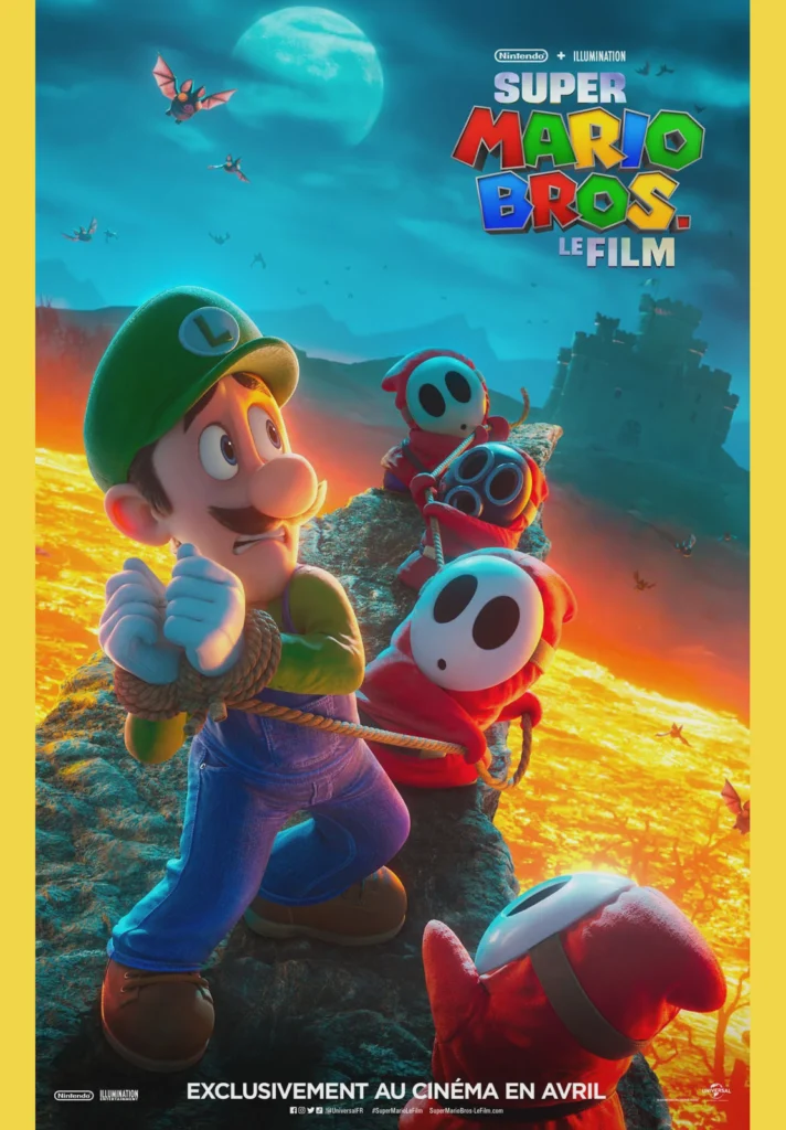 Super Mario Bros. le film flyer