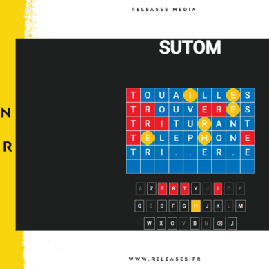 la solution du Sutom Mot Du Jour