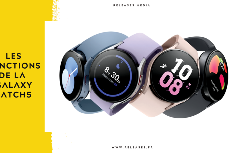 les fonctions exceptionnelles de la Galaxy Watch5