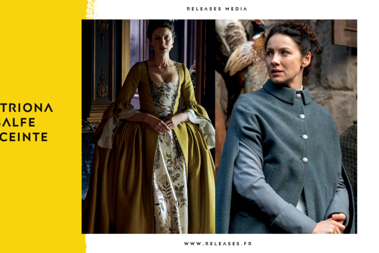 Caitriona Balfe enceinte dans la saison 7 d'Outlander