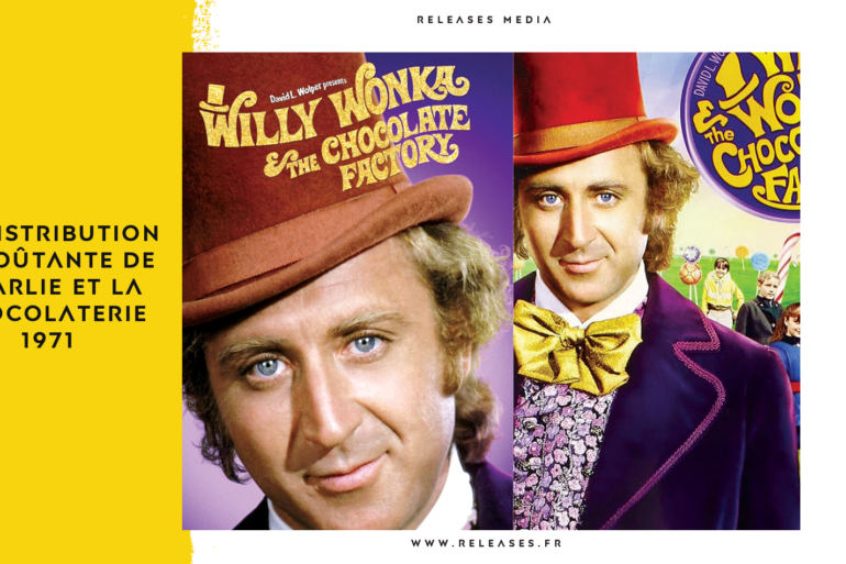 La distribution envoûtante de Charlie et la Chocolaterie 1971