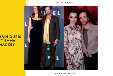 Romain Duris et Emma Mackey