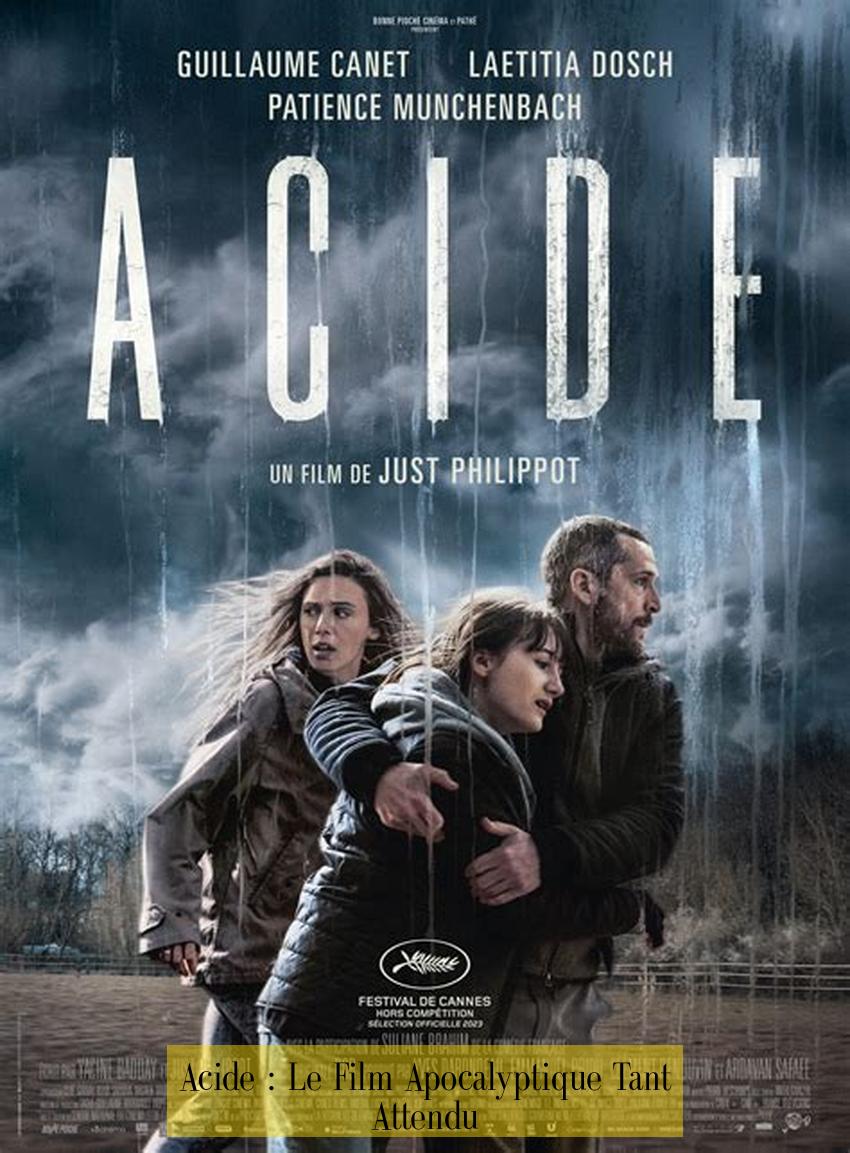 Acide : Le Film Apocalyptique Tant Attendu