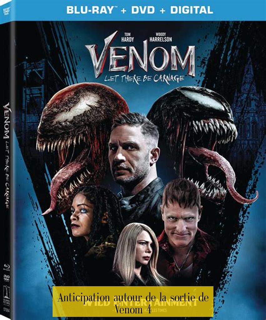 Anticipation autour de la sortie de Venom 4