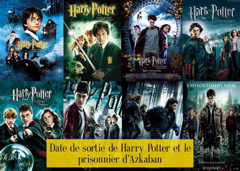 Date de sortie de Harry Potter et le prisonnier d'Azkaban
