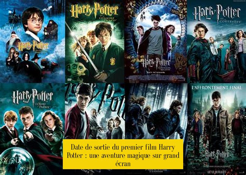 Date de sortie du premier film Harry Potter : une aventure magique sur grand écran