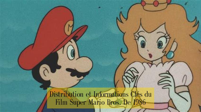 Distribution et Informations Clés du Film Super Mario Bros. De 1986