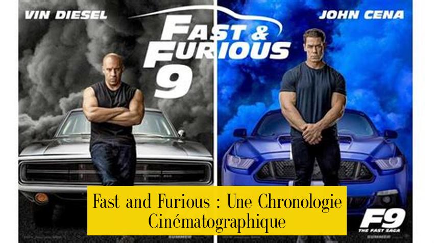Fast and Furious : Une Chronologie Cinématographique