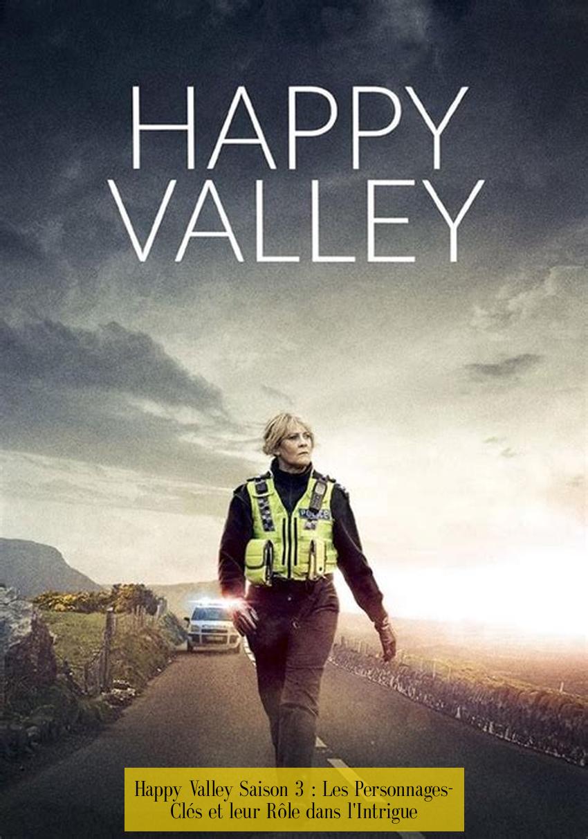 Happy Valley Saison 3 : Les Personnages-Clés et leur Rôle dans l'Intrigue
