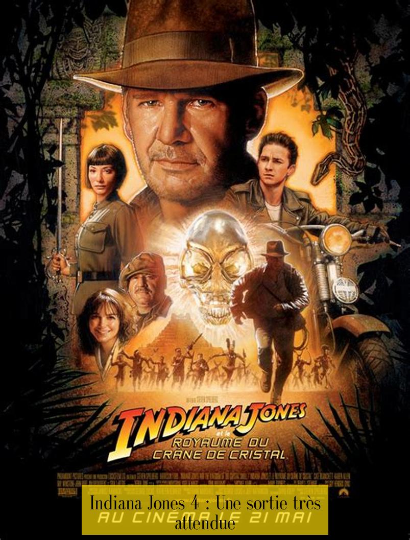 Indiana Jones 4 : Une sortie très attendue