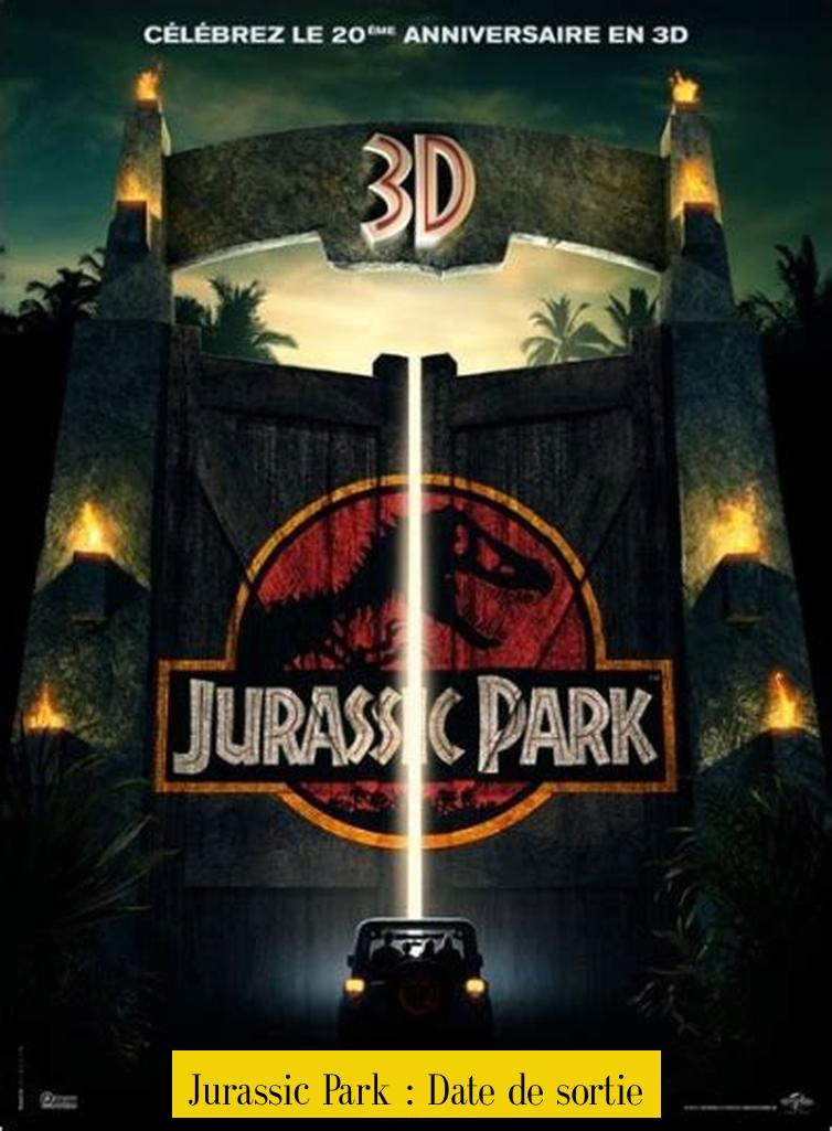 Jurassic Park : Date de sortie