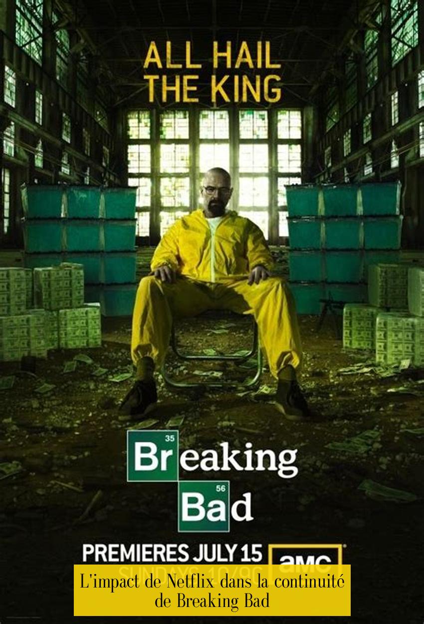 L'impact de Netflix dans la continuité de Breaking Bad