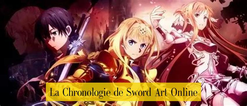 La Chronologie de Sword Art Online