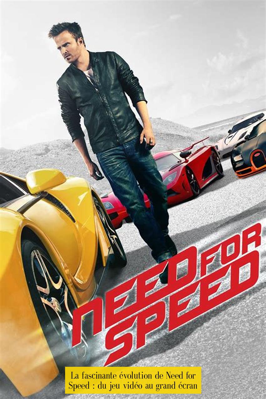 La fascinante évolution de Need for Speed : du jeu vidéo au grand écran