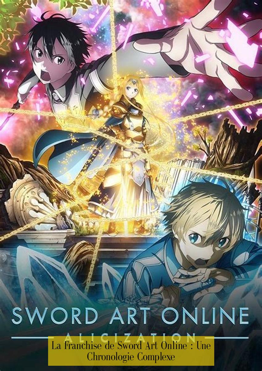 La Franchise de Sword Art Online : Une Chronologie Complexe