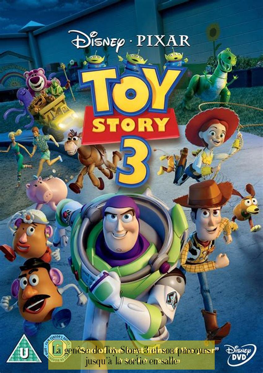 La genèse de Toy Story 3 et son parcours jusqu'à la sortie en salle