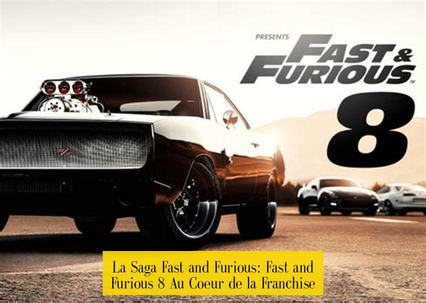 La Saga Fast and Furious: Fast and Furious 8 Au Coeur de la Franchise
