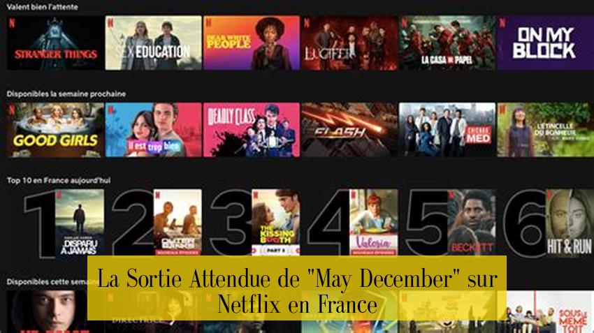La Sortie Attendue de "May December" sur Netflix en France