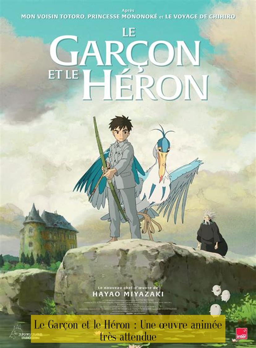 Le Garçon et le Héron : Une œuvre animée très attendue