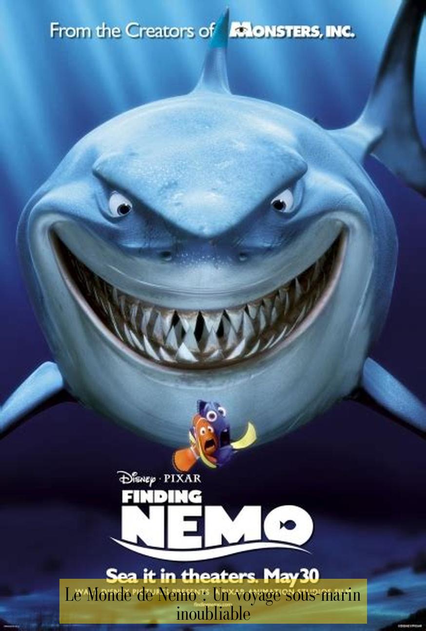 Le Monde de Nemo : Un voyage sous-marin inoubliable