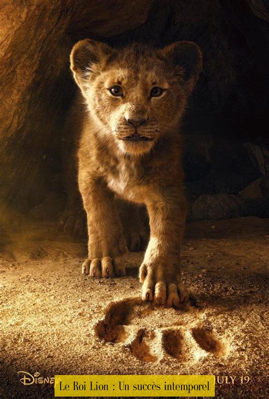 Le Roi Lion : Un succès intemporel