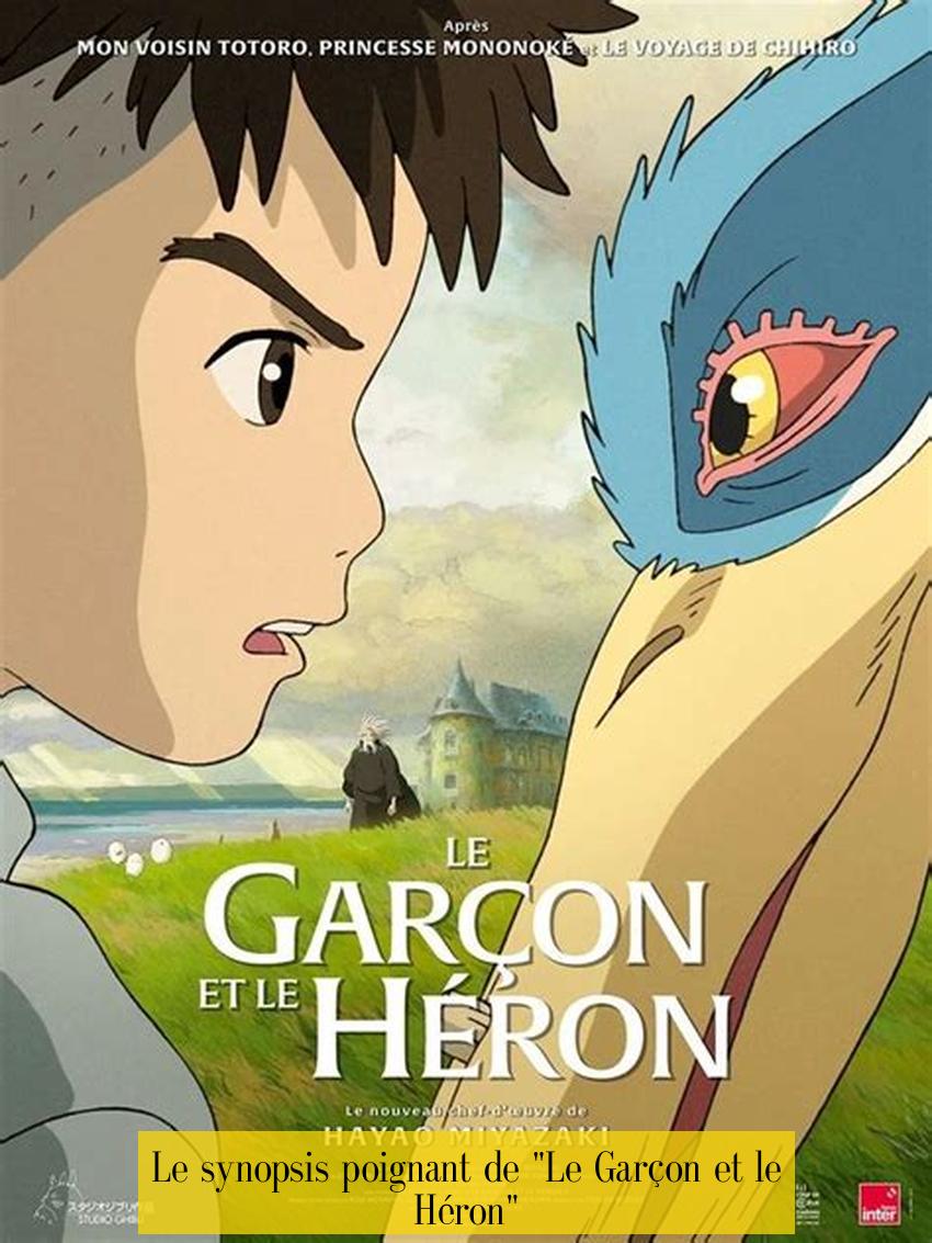 Le synopsis poignant de "Le Garçon et le Héron"