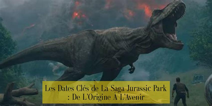 Les Dates Clés de La Saga Jurassic Park : De L'Origine À L'Avenir
