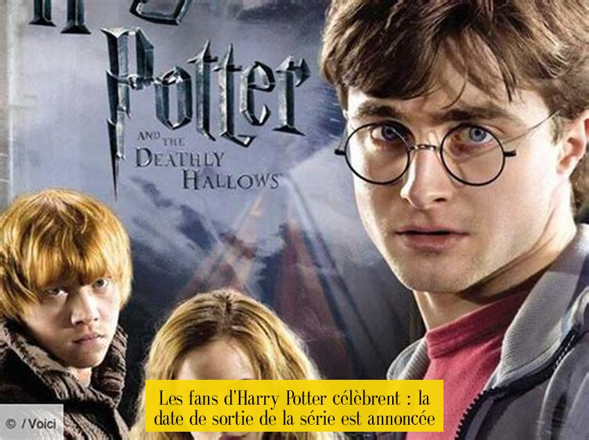 Les fans d'Harry Potter célèbrent : la date de sortie de la série est annoncée