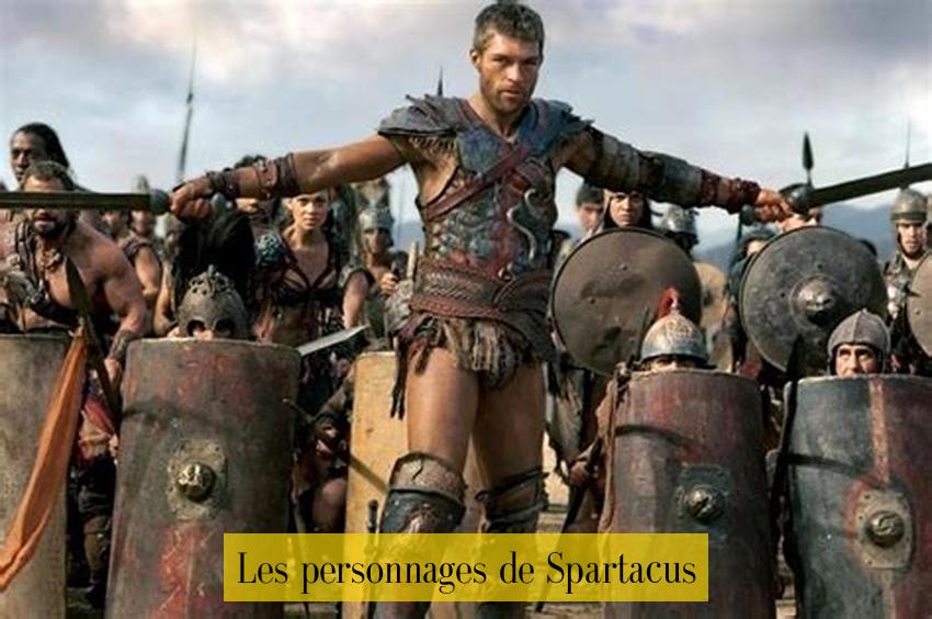 Les personnages de Spartacus