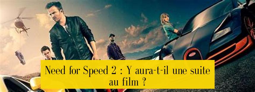 Need for Speed 2 : Y aura-t-il une suite au film ?