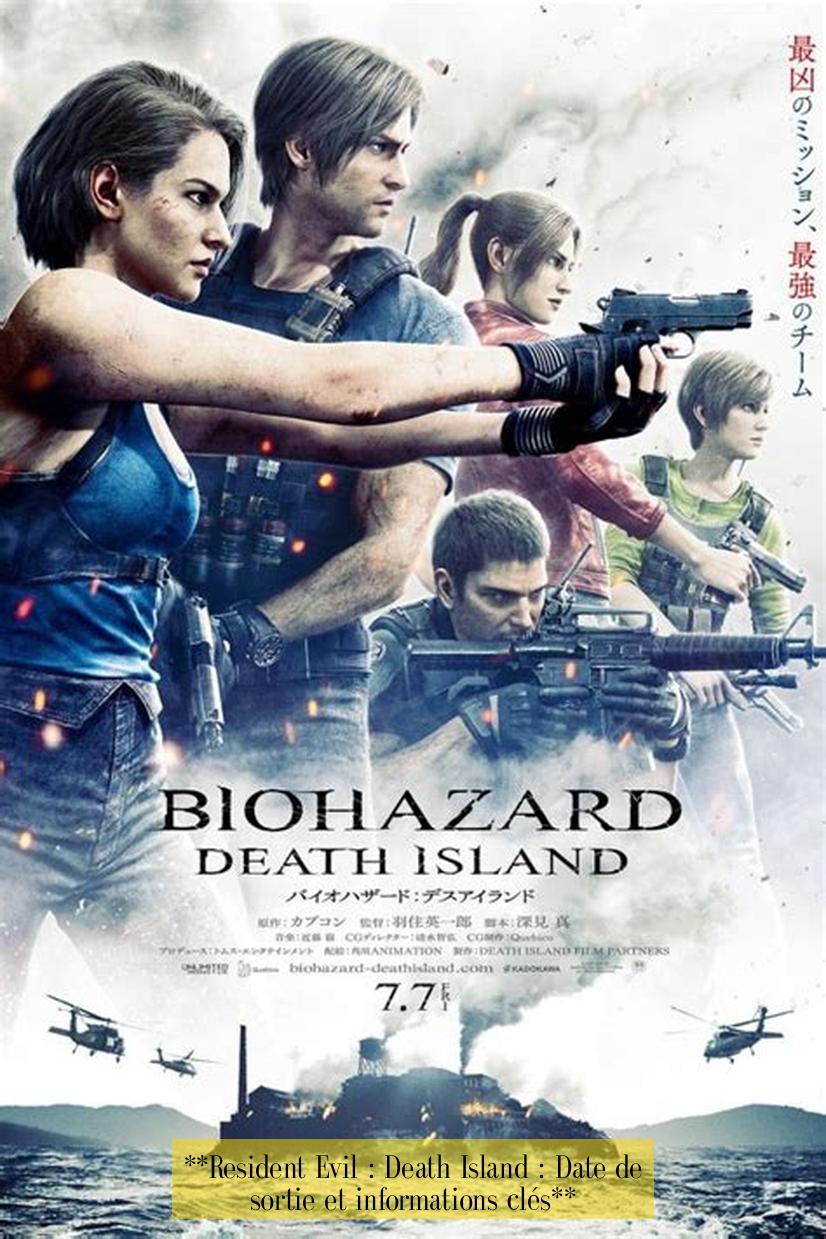 **Resident Evil : Death Island : Date de sortie et informations clés**