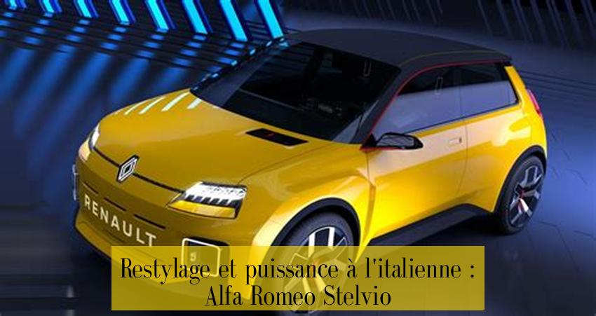 Restylage et puissance à l'italienne : Alfa Romeo Stelvio