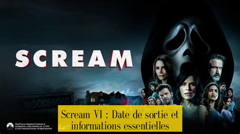 Scream VI : Date de sortie et informations essentielles
