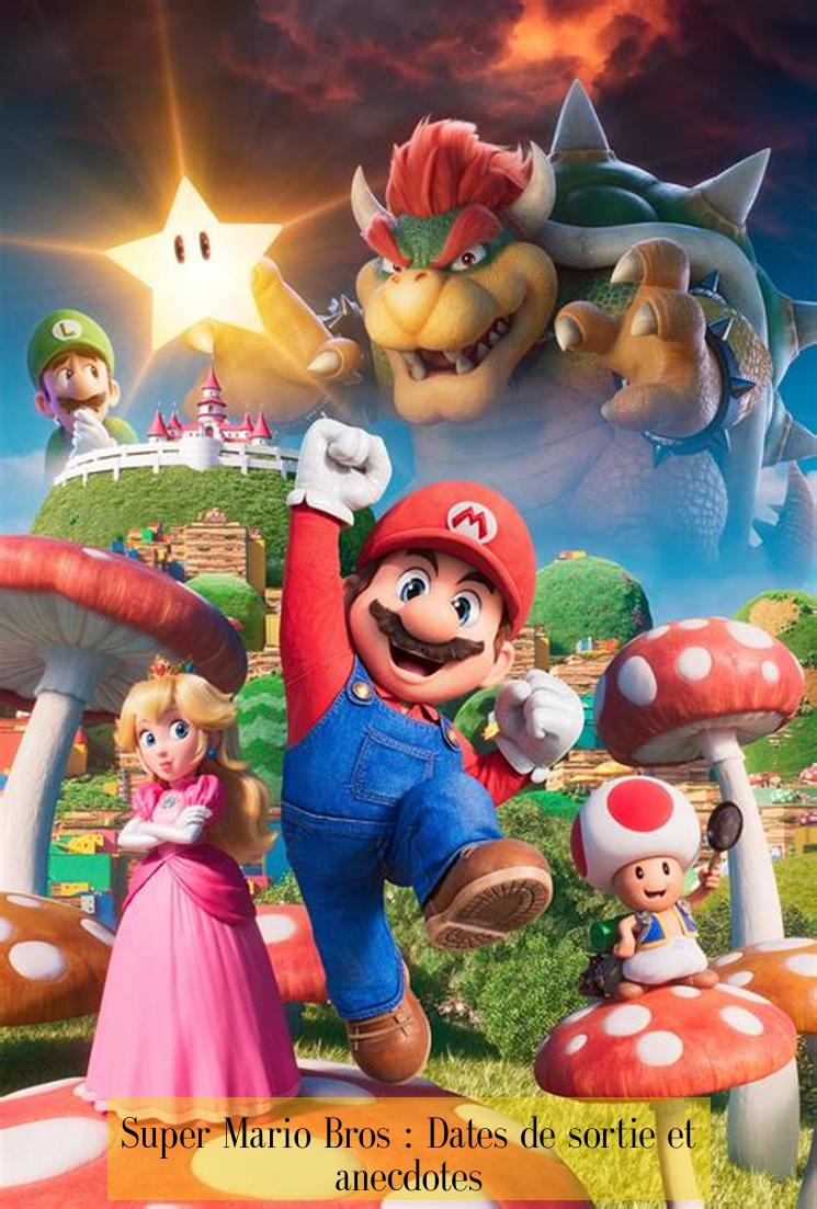 Super Mario Bros : Dates de sortie et anecdotes