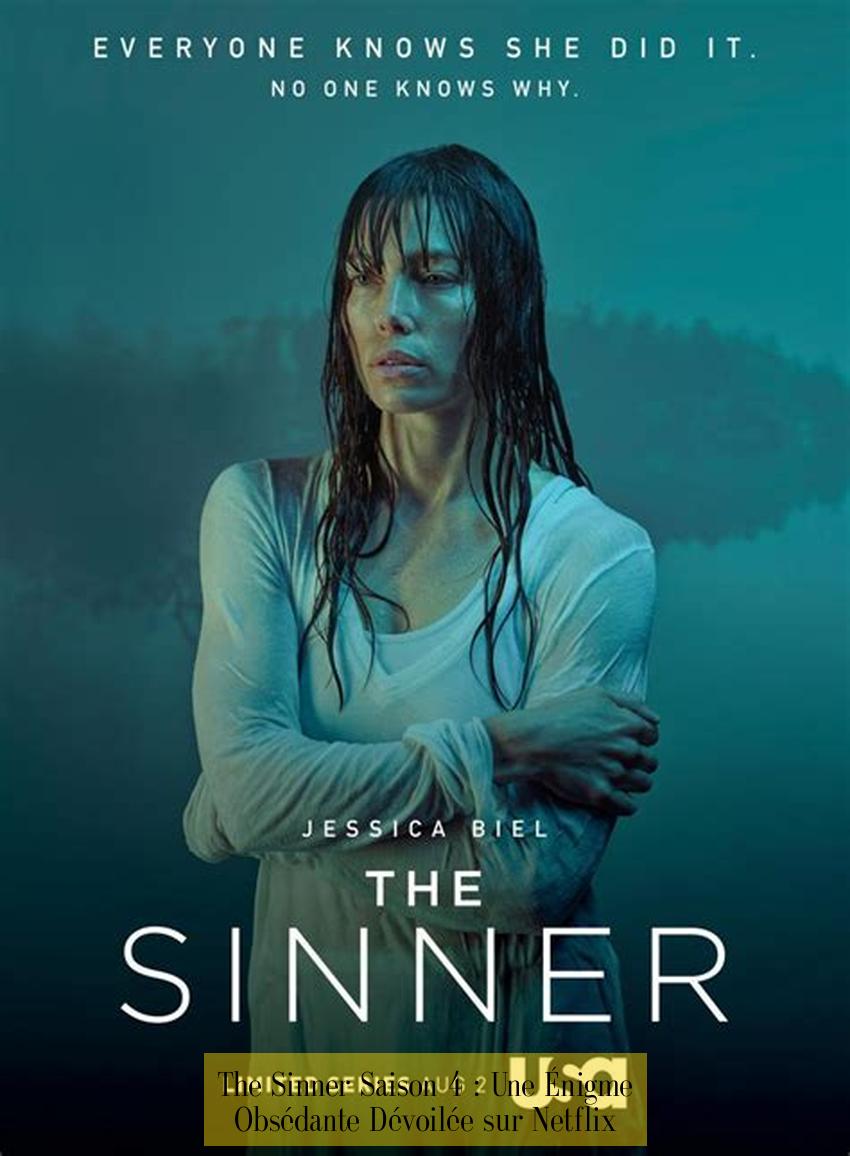 The Sinner Saison 4 : Une Énigme Obsédante Dévoilée sur Netflix