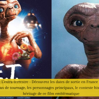 Date de sortie d'E.T. : L'extra-terrestre - Découvrez les dates de sortie en France et aux États-Unis, l'âge recommandé, les lieux de tournage, les personnages principaux, le contexte historique, et le succès et héritage de ce film emblématique