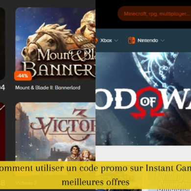 Guide complet : Comment utiliser un code promo sur Instant Gaming et trouver les meilleures offres