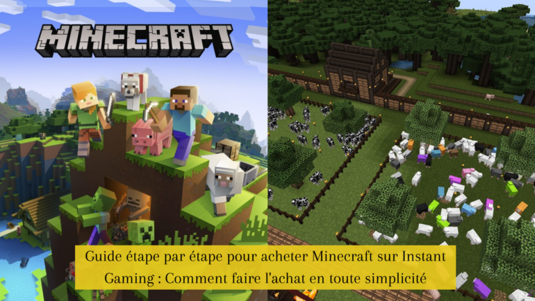 Guide étape par étape pour acheter Minecraft sur Instant Gaming : Comment faire l'achat en toute simplicité