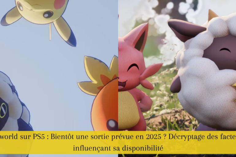 Palworld sur PS5 : Bientôt une sortie prévue en 2025 ? Décryptage des facteurs influençant sa disponibilité