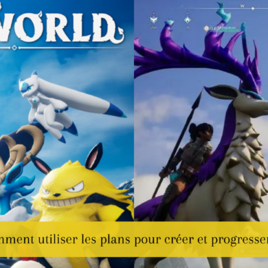 Palworld : Comment utiliser les plans pour créer et progresser efficacement