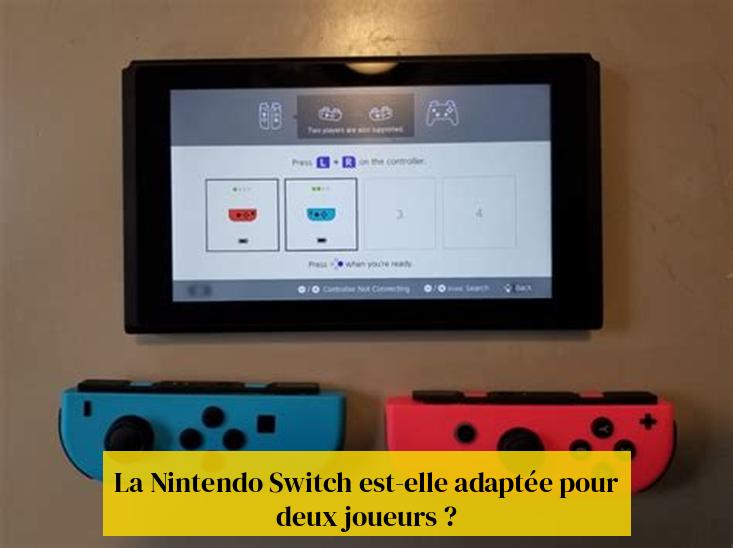 La Nintendo Switch est-elle adaptée pour deux joueurs ?